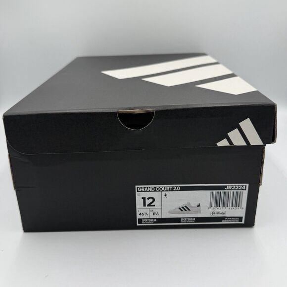Adidas Men\'s Grand Court 2.0 \'Cloud White Collegiate Green\' Shoes Size 12 main image 4